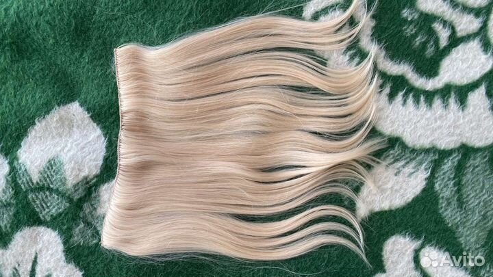 Шиньон из натуральных волос 35 см