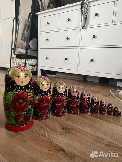 Матрешка деревянная