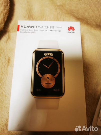 Умные часы huawei watch fit elegant