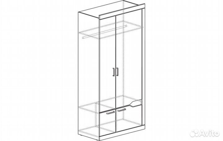 Шкаф Ронда №318