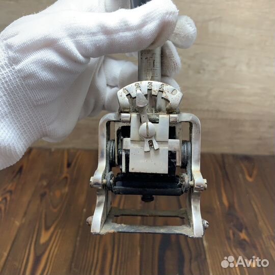 Печатный Инструмент Кондуктора СССР Клеймо Ретро