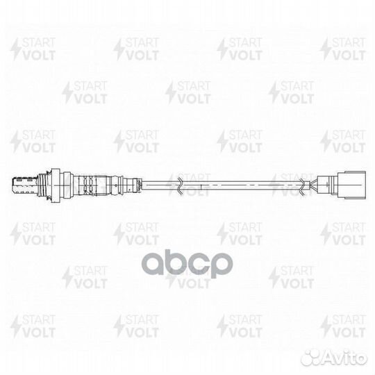 Датчик кислорода (после катализатора) 320 мм VS-OS