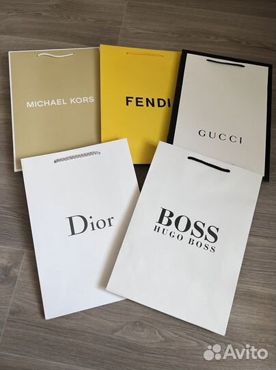 Брендовые пакеты / подарочные пакеты / картонные