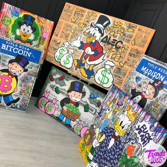 Картины лофт для современного интерьера гостиной