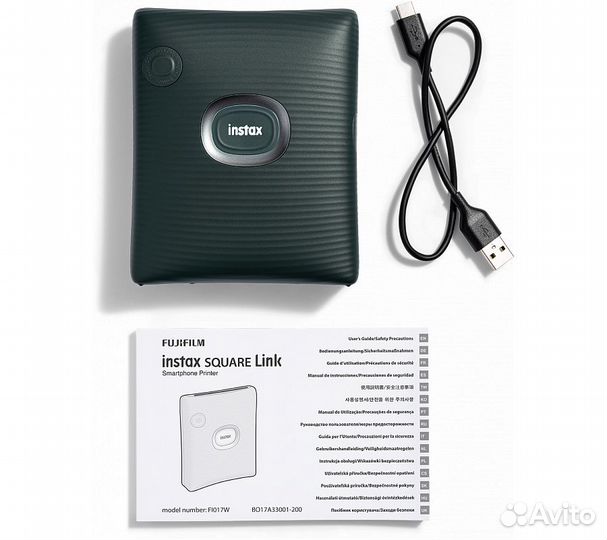 Фотопринтер Fujifilm Instax Square Link Midnight G