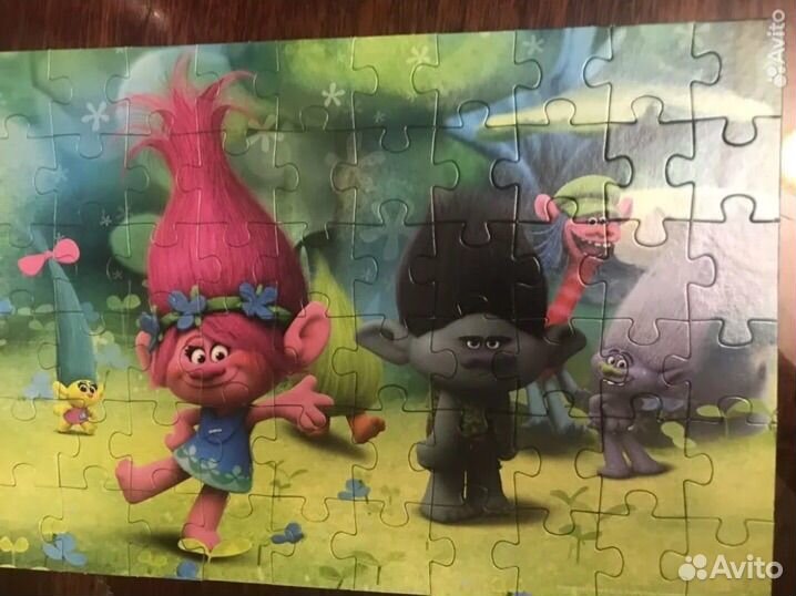 Детские пазлы пакетом