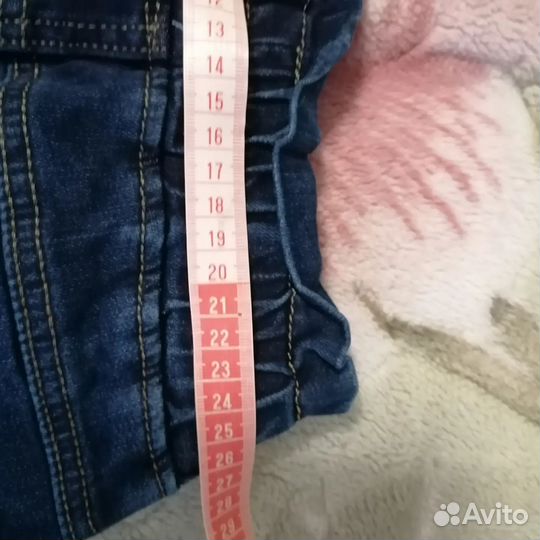 Джинсы утепленные, новые, р. 110-140