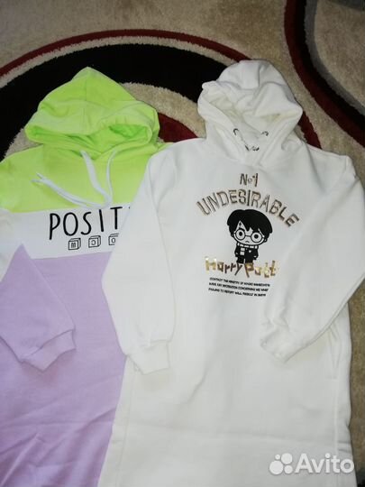 Платья-туники для девочки 152