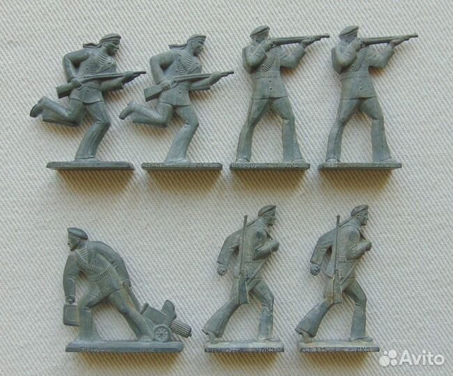 Солдатики СССР. Матросы Октября, лкз