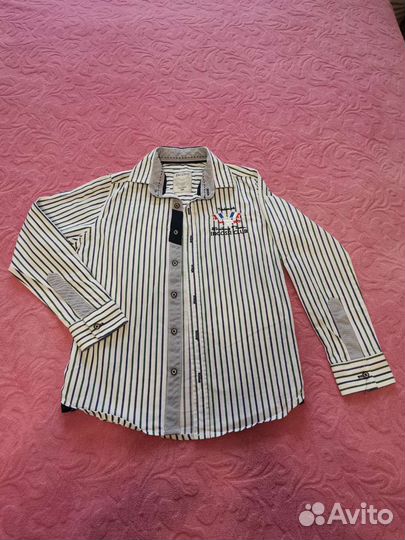 Костюм - рубашка и брюки на рост 134