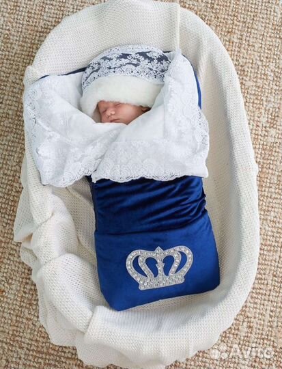 Конверт зимний комплект кокон