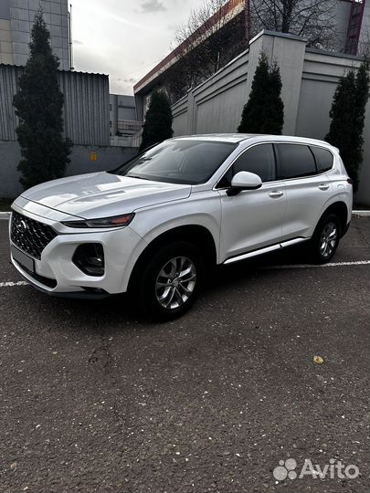 Hyundai Santa Fe 2.4 AT, 2020, 17 900 км