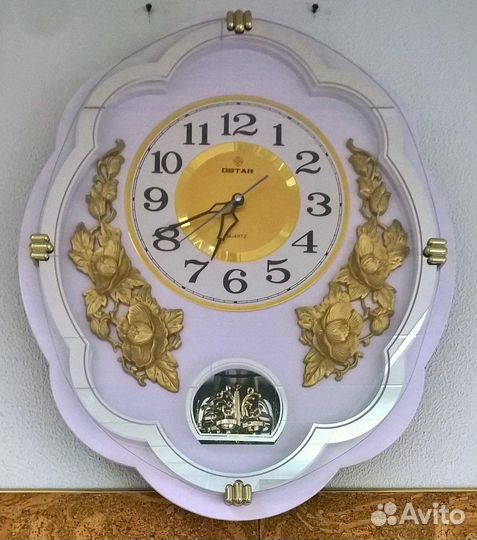 Часы настенные большие ostar, кварцевые