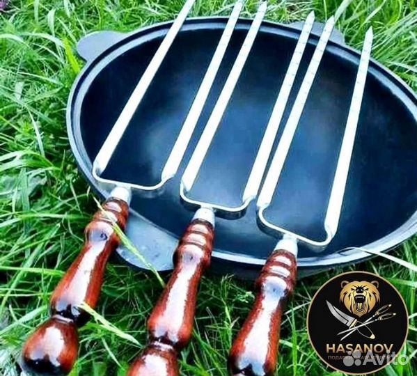 Шампур двойной для курицы