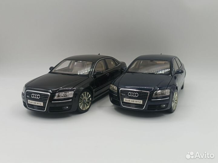 Коллекционная модель Audi A8 D3 W12 1:18 Kyosho