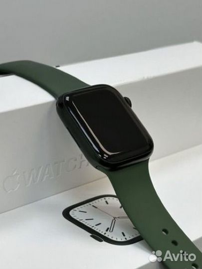 Apple Watch 7 45mm Green Витринные,Рассрочка/Trade