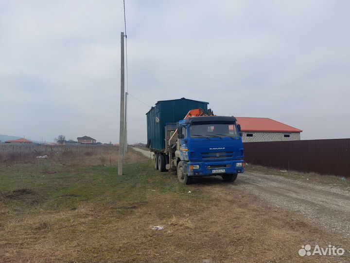 Аренда и услуги манипулятора, стрела 10 т, 12.5 м, борт 14 т, 6.5 м