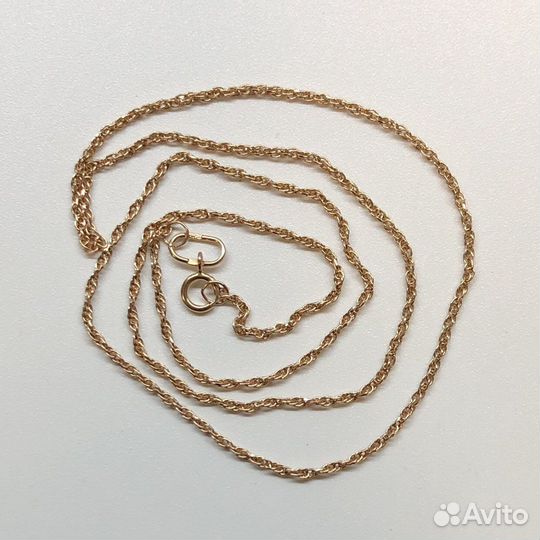 Золотая цепь 585 пробы