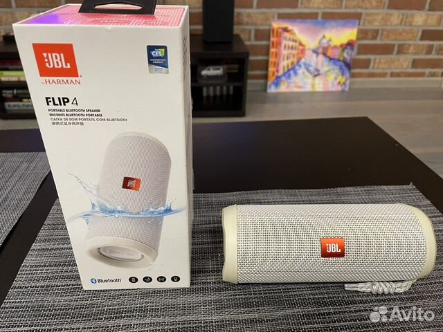 Колонка оригинал jbl flip 4 купить в Санкт-Петербурге | Электроника | Авито