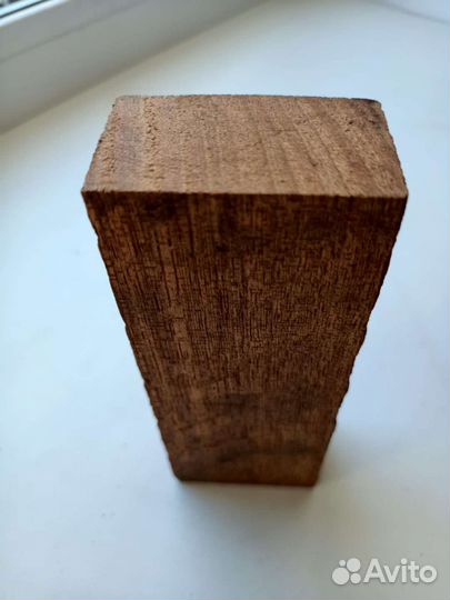 Сапеле красное дерево для рукояти ножа, творчества