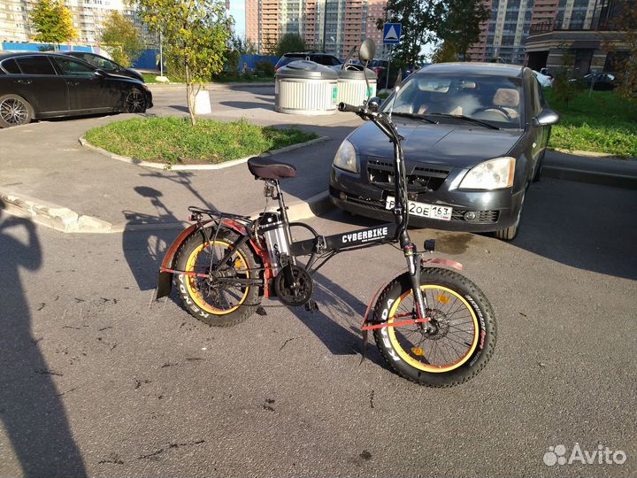 Складной электровелосипед Cyberbike 500 Вт