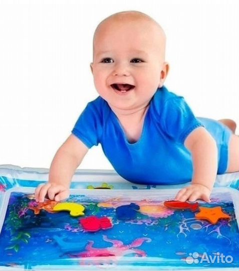 Развивающий водный коврик (новый)