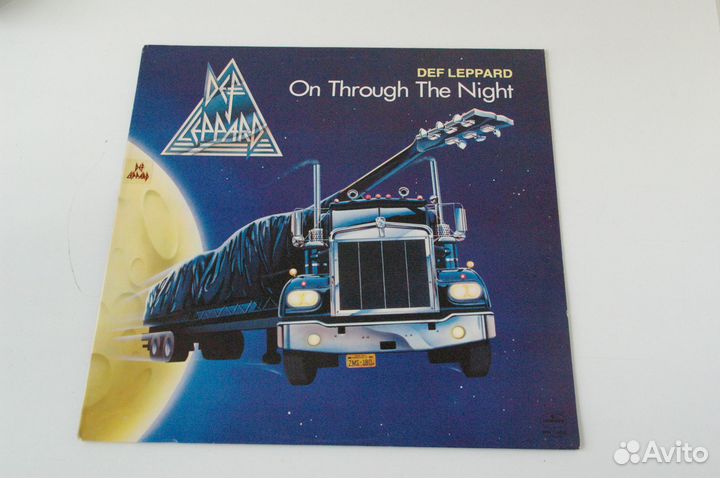 Пластинка Def leppard On Through The Night USA EX