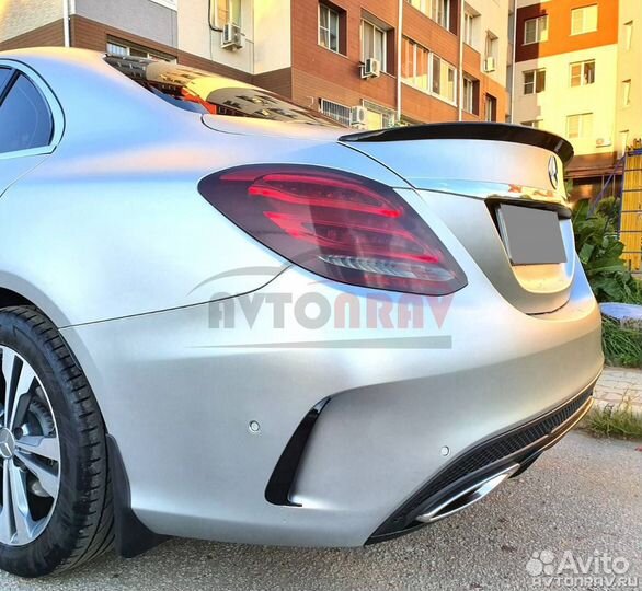 Спойлер AMG для Mercedes-Benz C-Class W205 седан