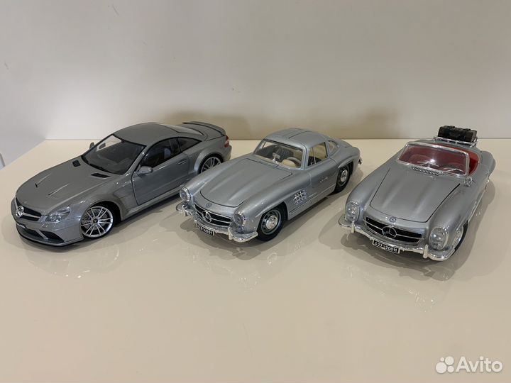 Модели mercedes 1/18