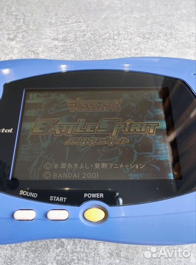 Battle Spirit Digimon Tamers WonderSwan