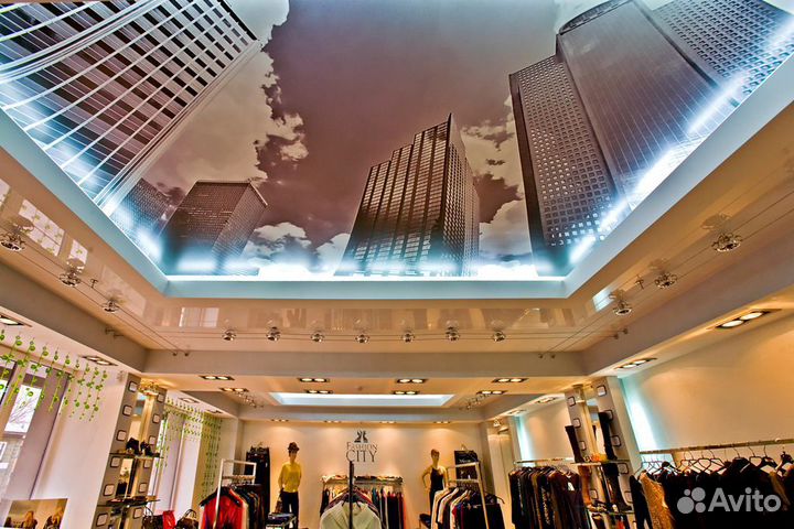 Натяжные потолки