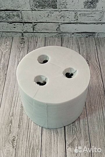 Силиконовая форма Тюльпан закрытый трио