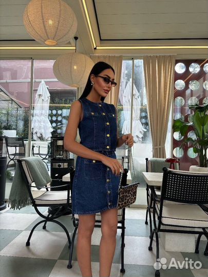 Сарафан джинсовый женский