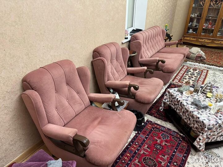 Диван и 2 кресла бу