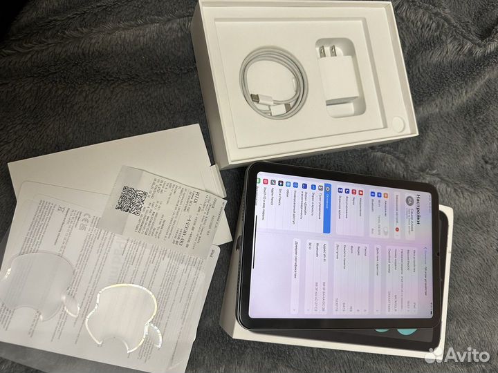 Планшет apple iPad mini 6 64гб на гарантии
