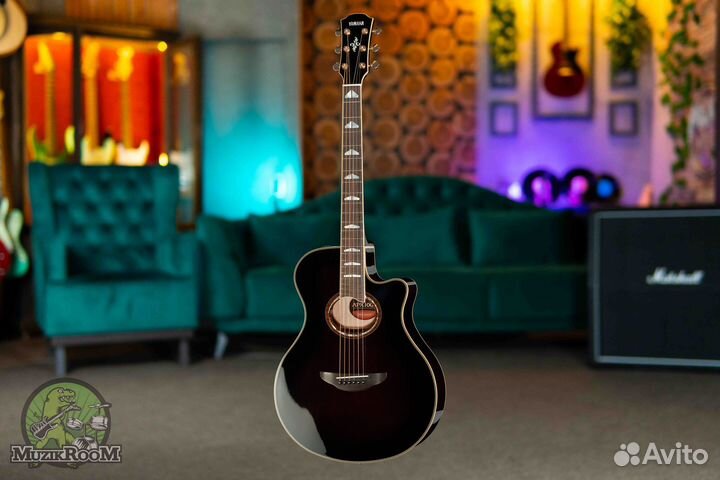 Yamaha APX1000 Electro Acoustic Guitar Mocha Black