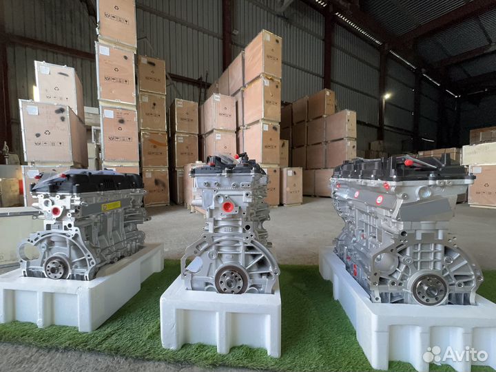 Новый Двигатель (мотор) Kia Ceed Hyundai Solaris