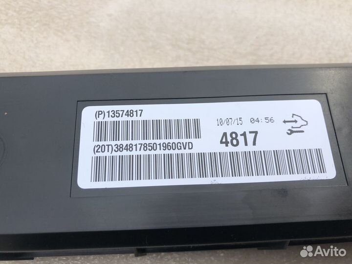 Блок управления климат контролем Cadillac SRX II