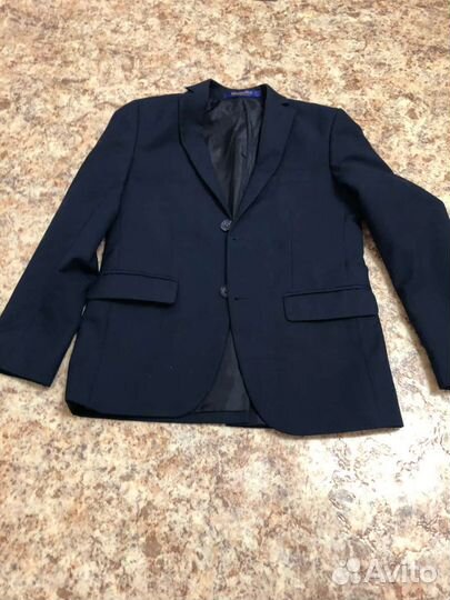 Пиджак школьный для мальчика 140