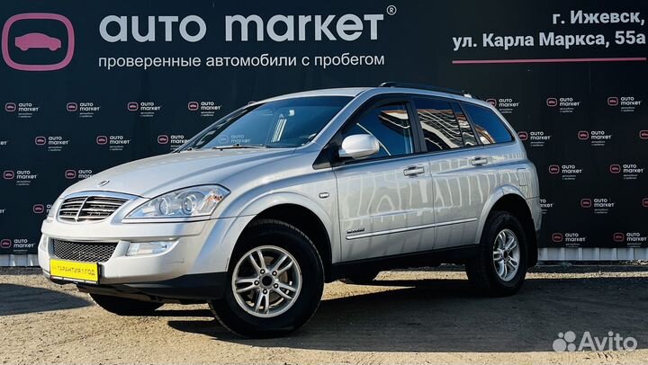 SSANGYONG Kyron 2012 серебристый