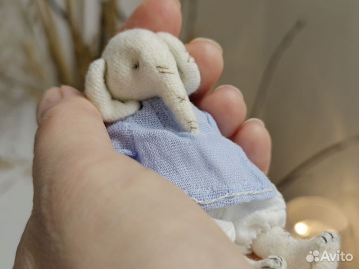 Слоник тедди 8 см