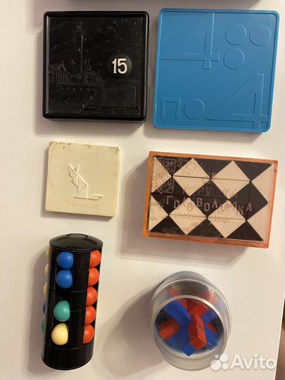 Игры-головоломки СССР советские