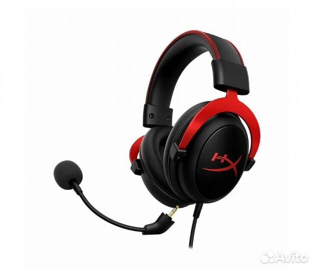 Игровые наушники HyperX Cloud 2, red