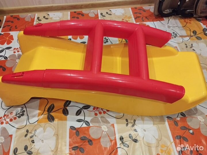 Горка пластик для дома и улицы