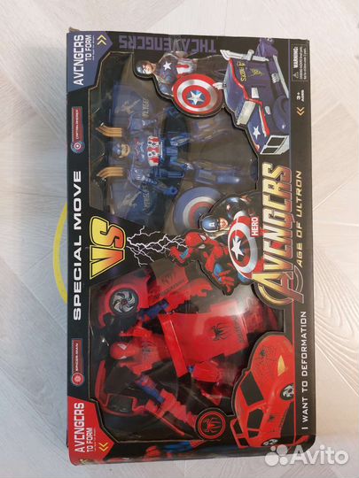 Трансформеры Transformers Tобот Spider-Man и др