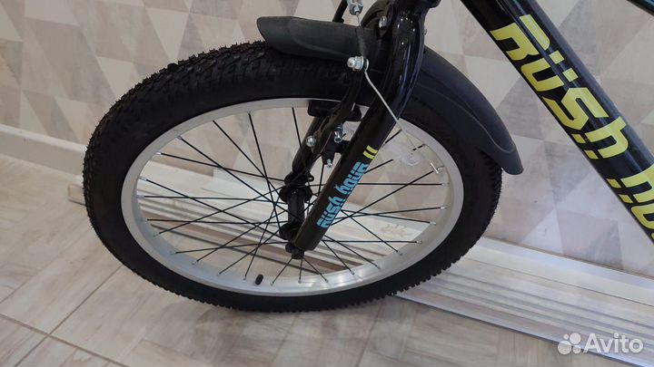 Велосипед подростковый 20 2000 V-brake ST 6ск rush