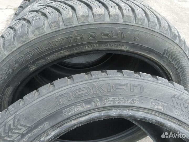 Nokian Tyres Hakkapeliitta 8 SUV 265/45 R20 и 295/40 R20