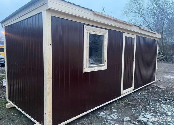 Бытовка вагончик для хранения, оплата с ндс с дост