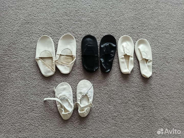 Чешки 21 см по стельке, балетки 17,5 см