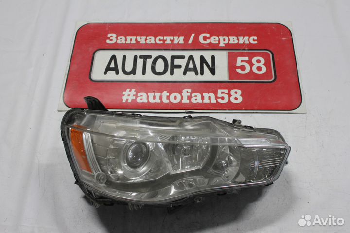 Фара передняя правая Mitsubishi Lancer 10